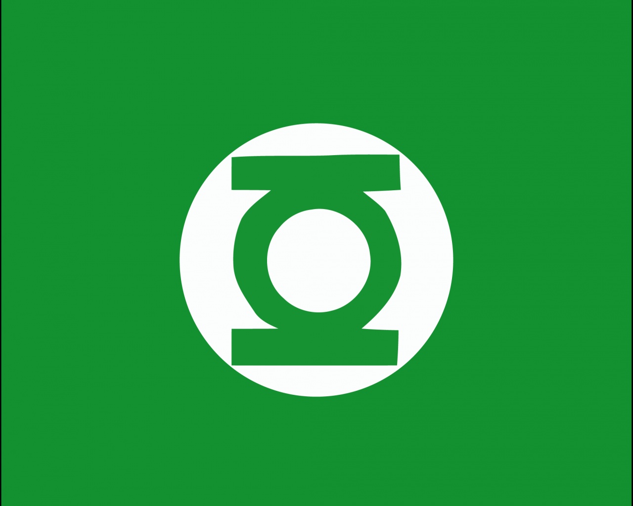 Знак Зеленого фонаря обои