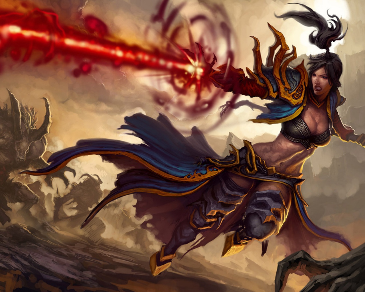 Чародей из Diablo 3 обои