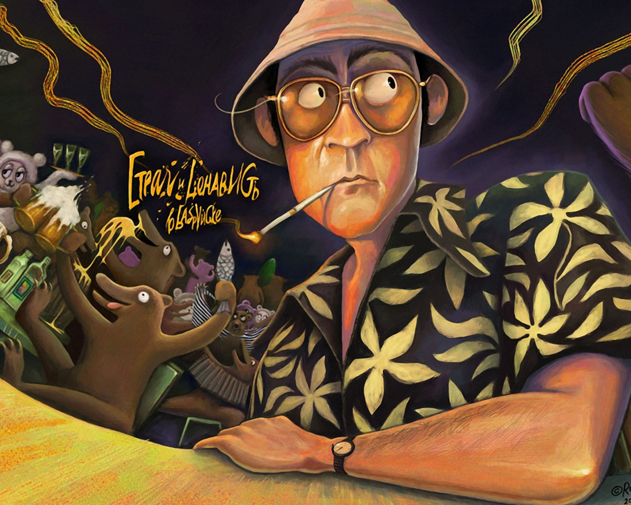 Страх и ненависть в Лас-Вегасе обои