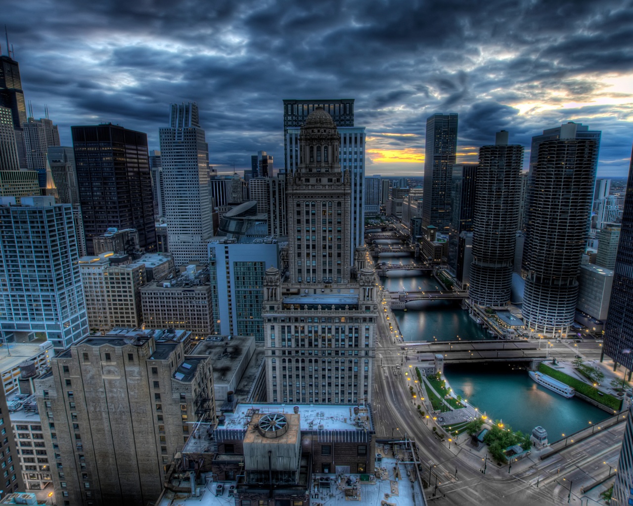 Призрачный город обои