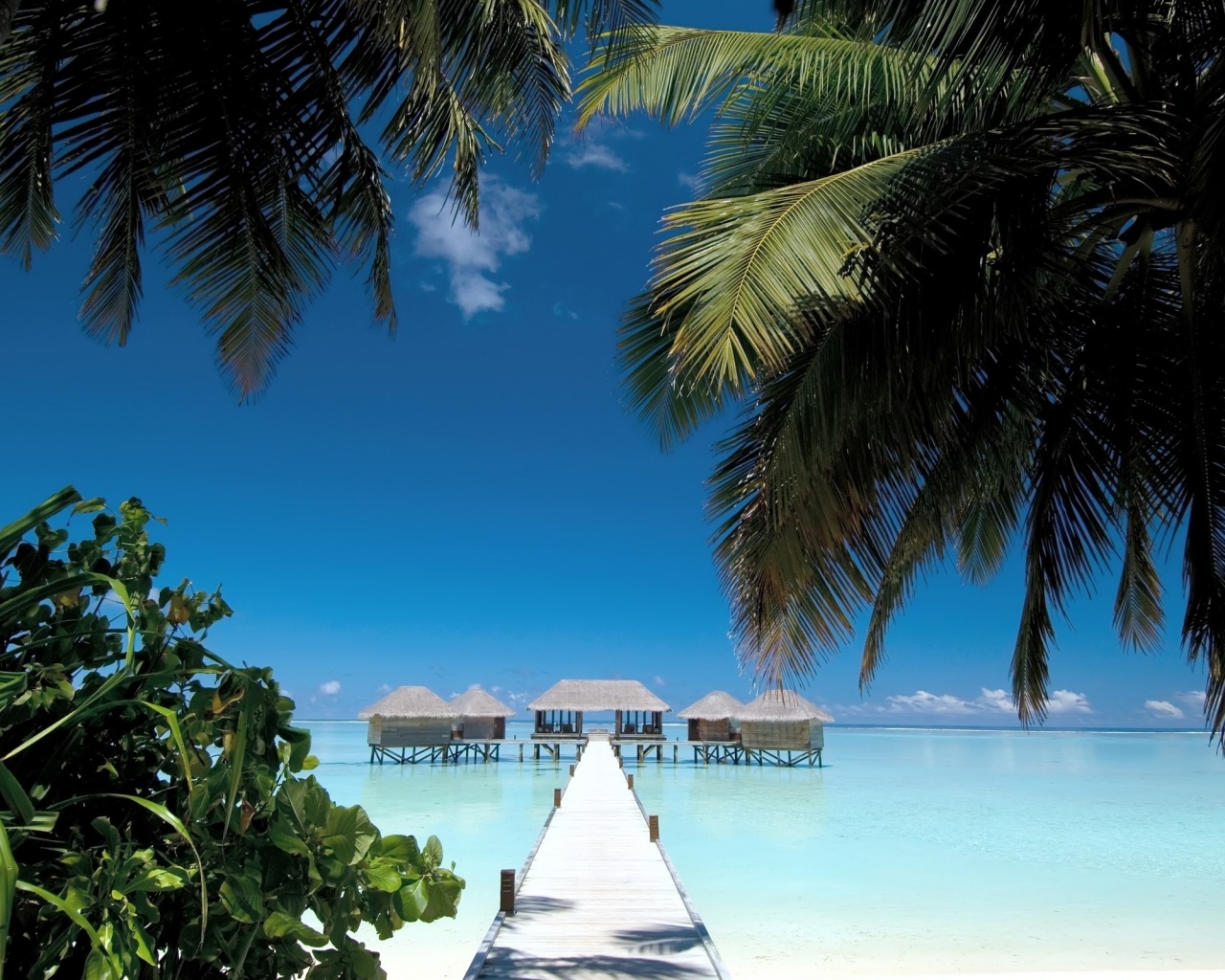 Солнечные мальдивы обои