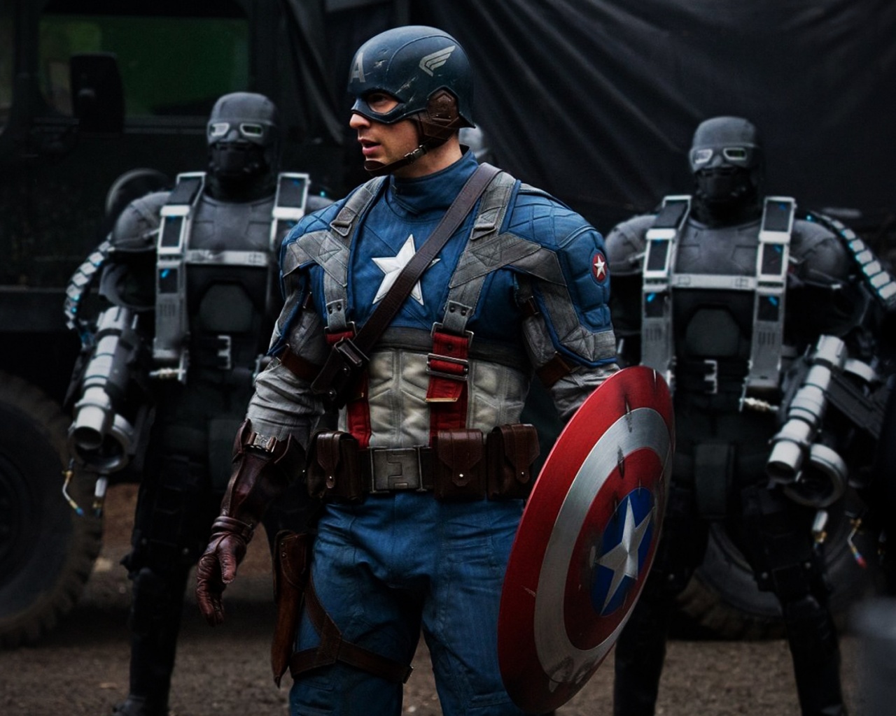 Капитан Америка обои