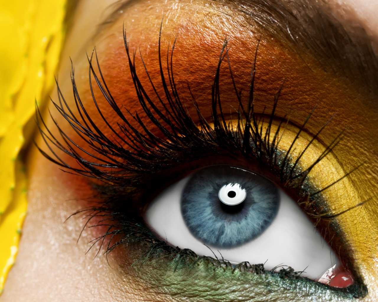 Ресницы обои