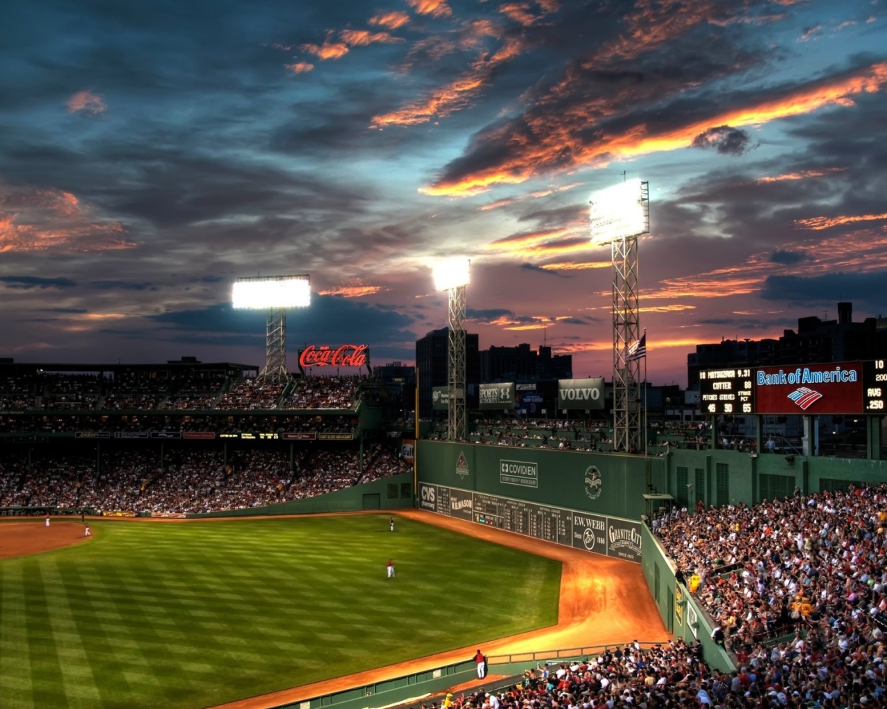 Бейсбольный стадион обои