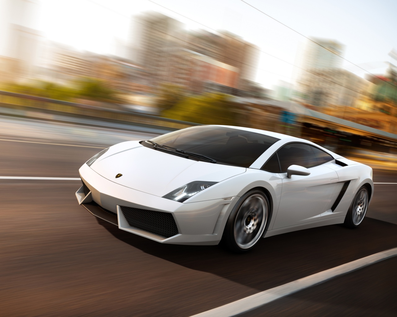 Серый Ламборджини обои