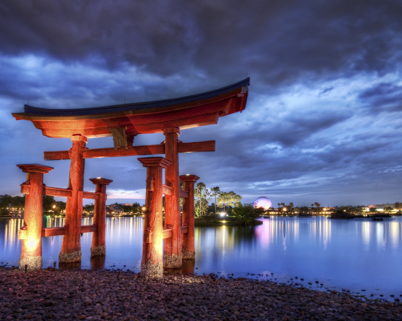 Старинная арка обои