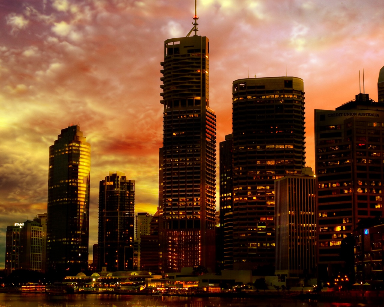 Австралийский город обои