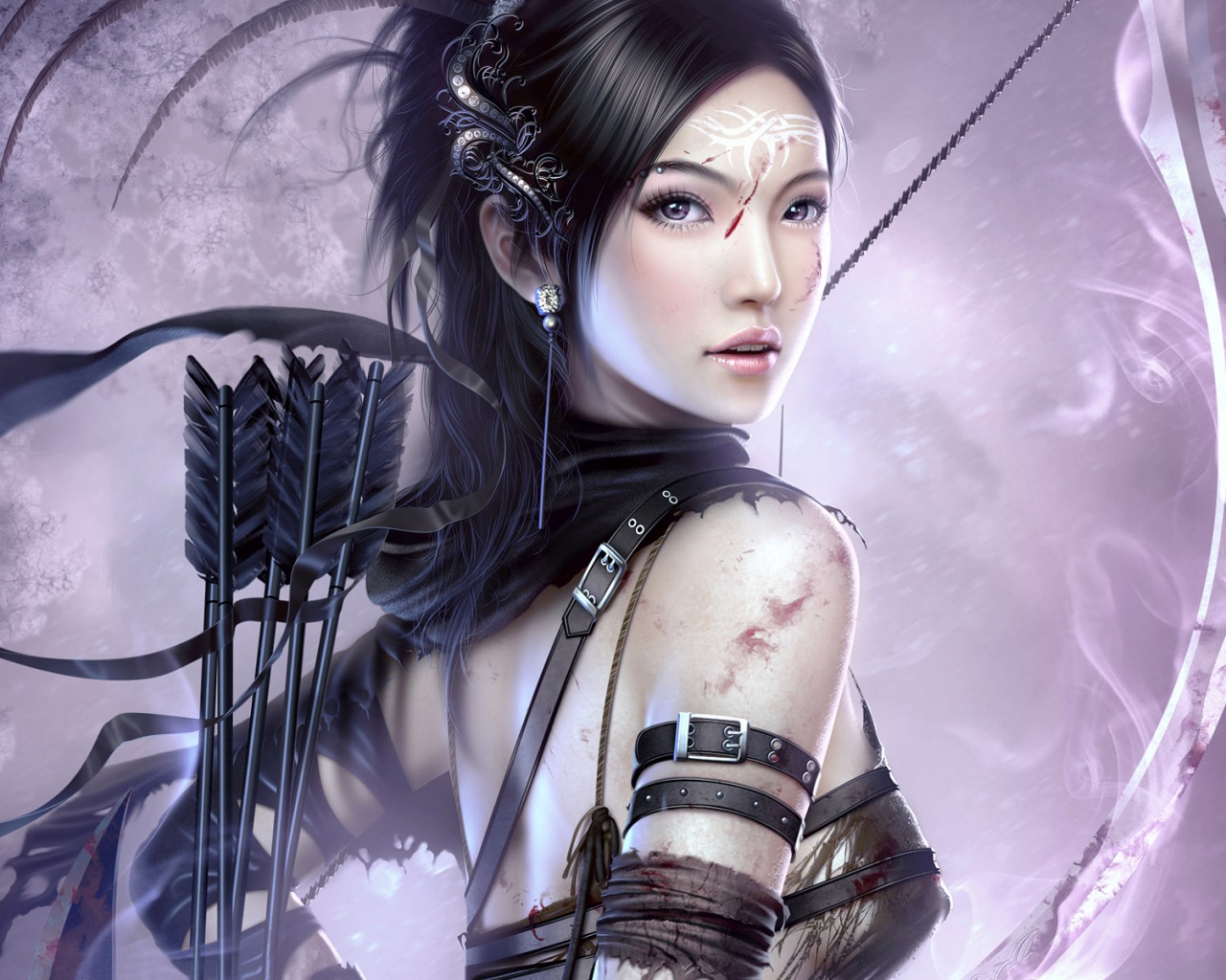 Лучница обои