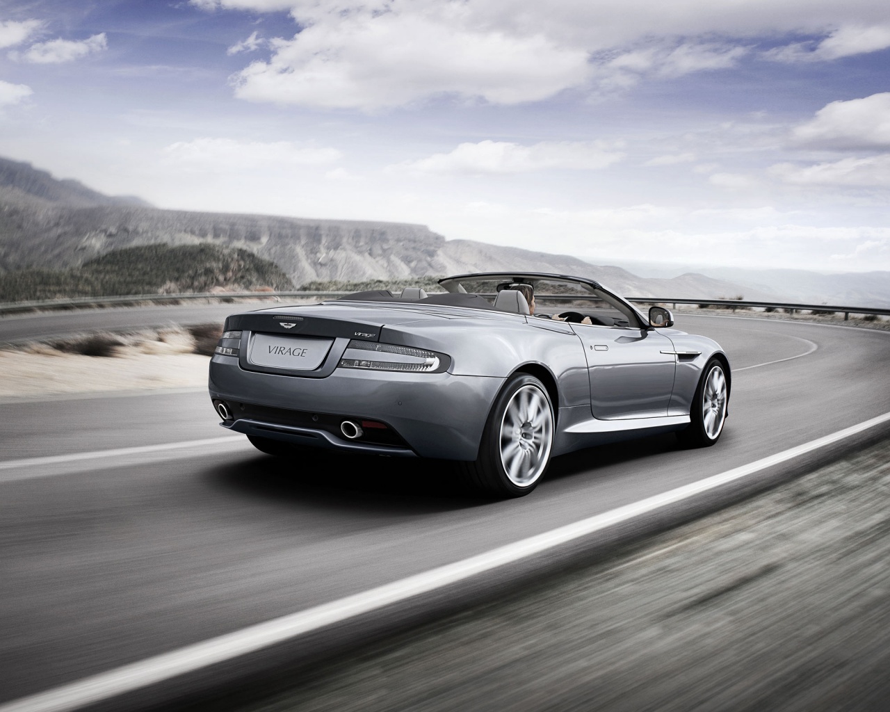 Астон кабриолет обои