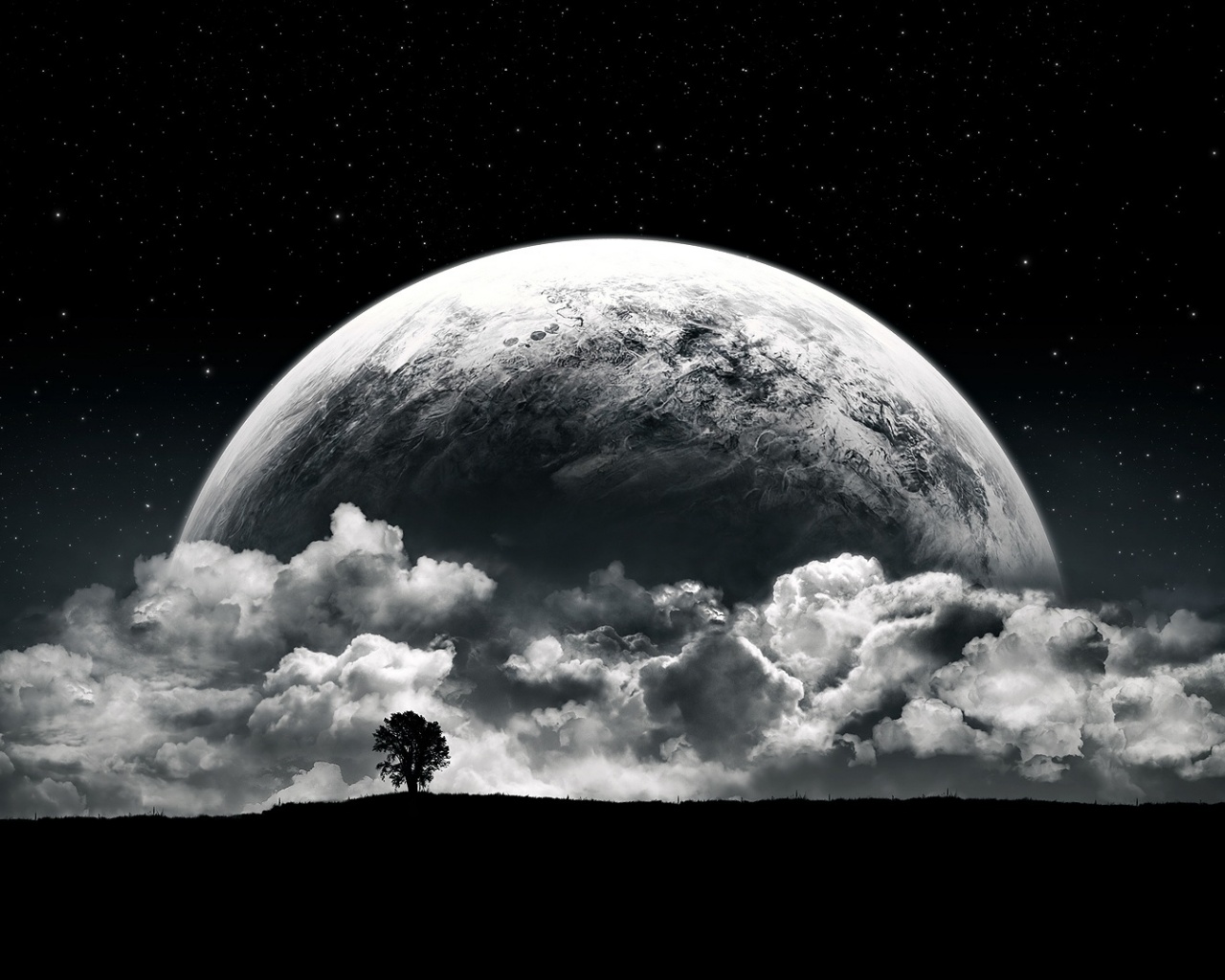 Наедине с вселенной обои