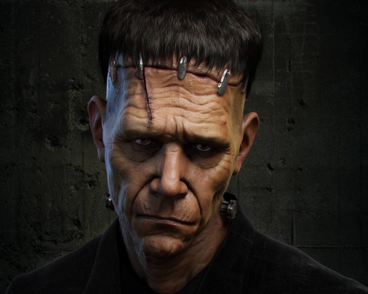 Чудовище Франкенштейна обои