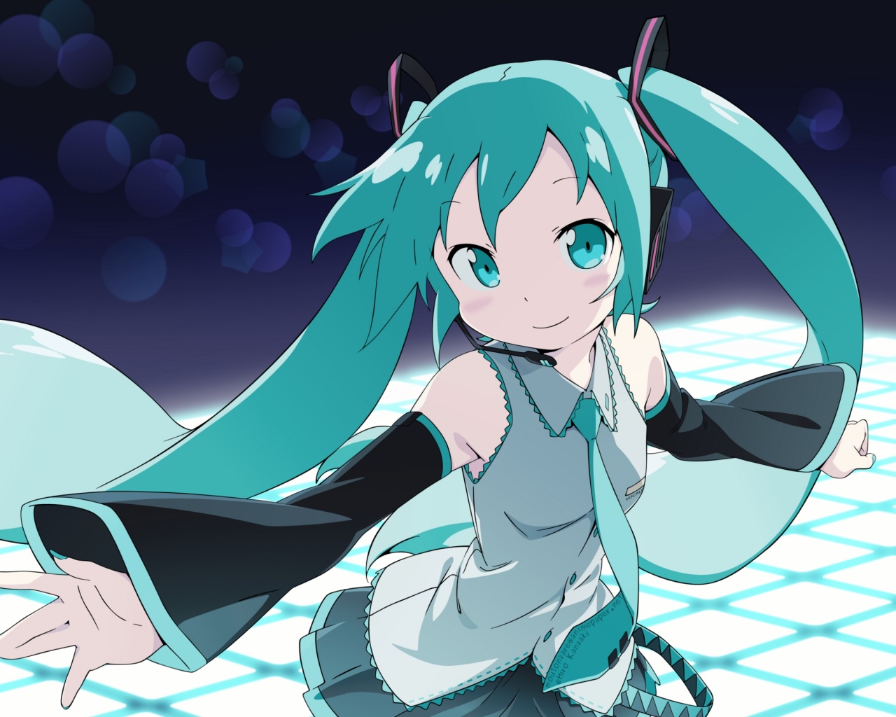 Манга с Хатсуне Мику обои