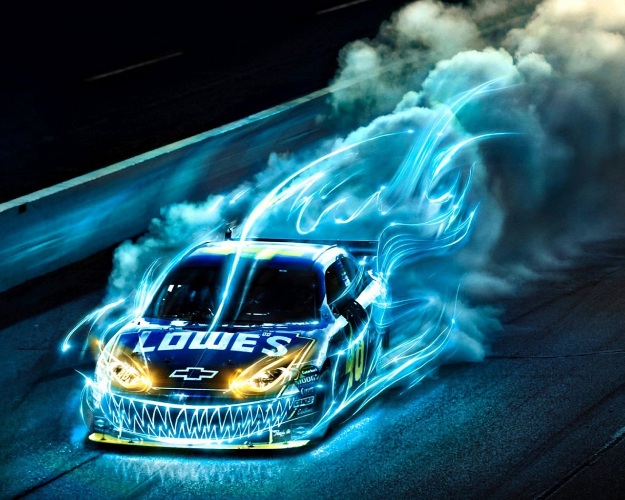 Дорожный монстр обои