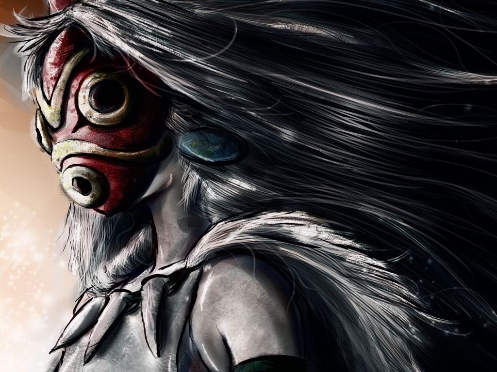 Страшная маска обои