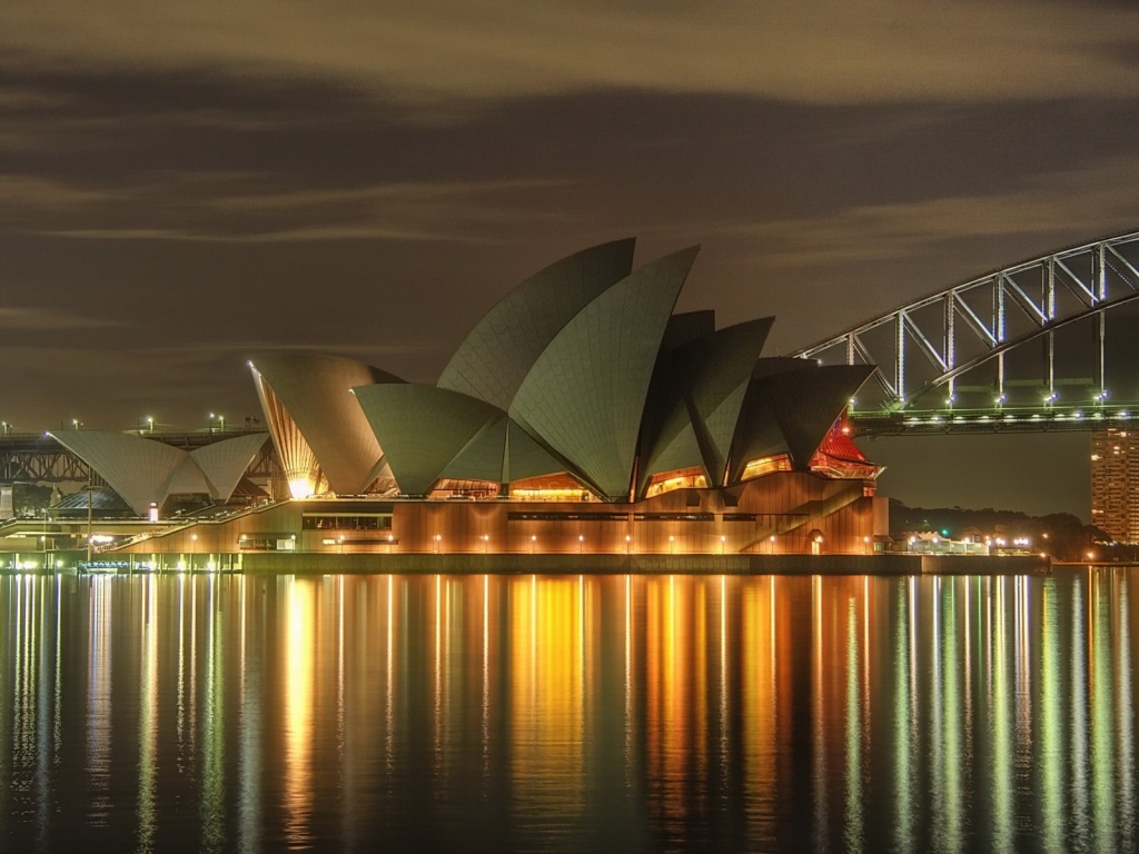 Здание оперы в Сиднее обои