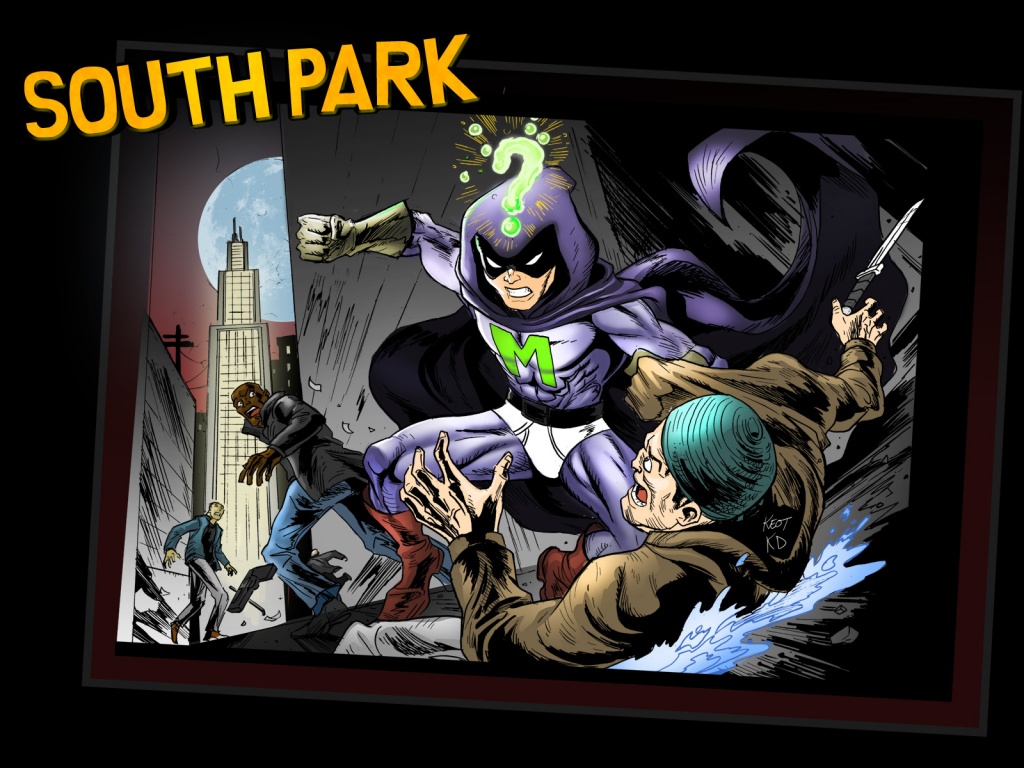 Комикс про Мистериона обои