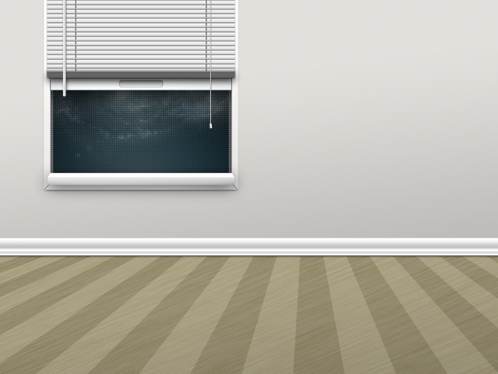 Полосатый пол и стечатое окно обои