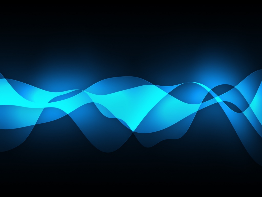 Синии волны обои