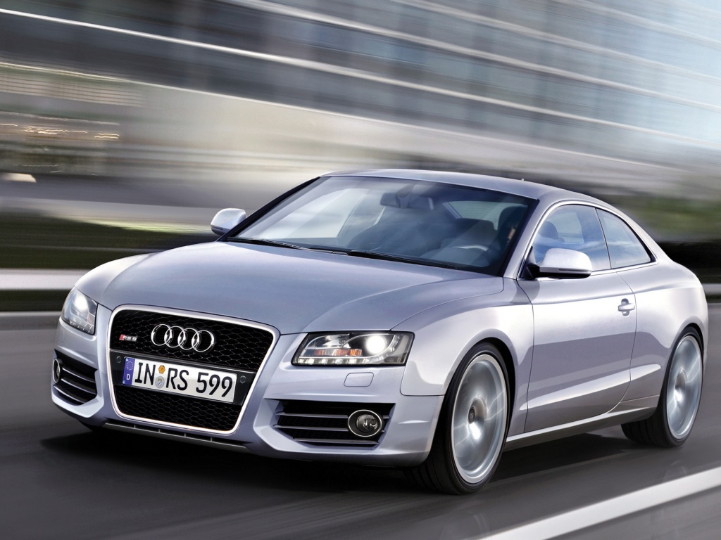 Ауди на скорости обои