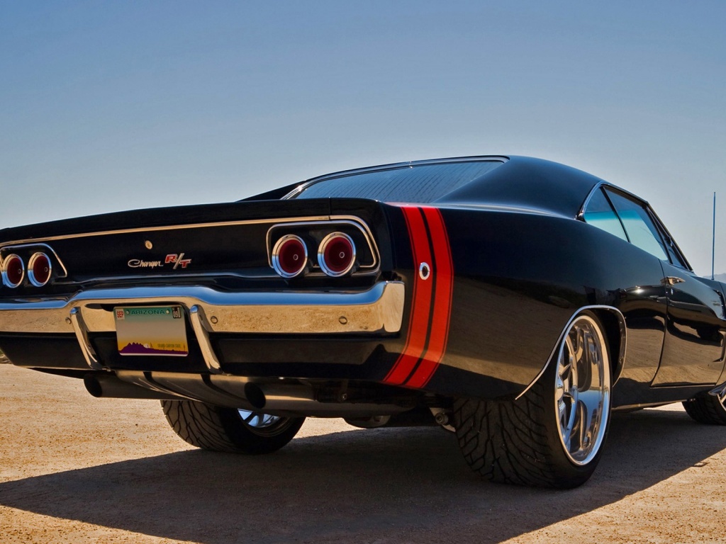 Зад Dodge Charger обои