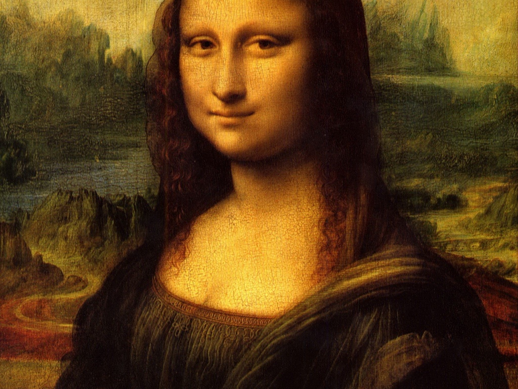 Картина Мона Лиза обои