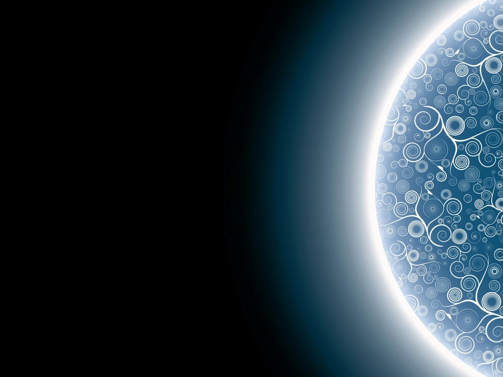 Планета из узоров обои