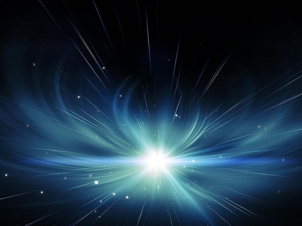 Летящий на тебя свет обои