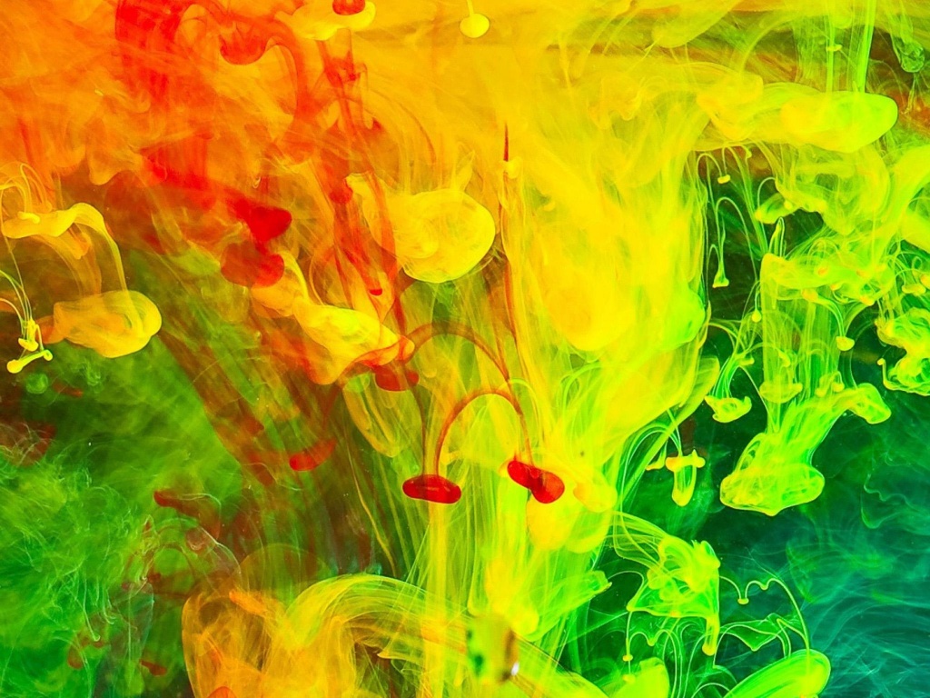 Краска растворяется в воде обои