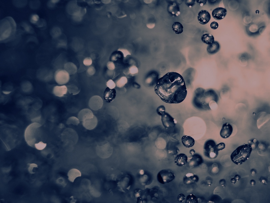 Водяные пузыри обои