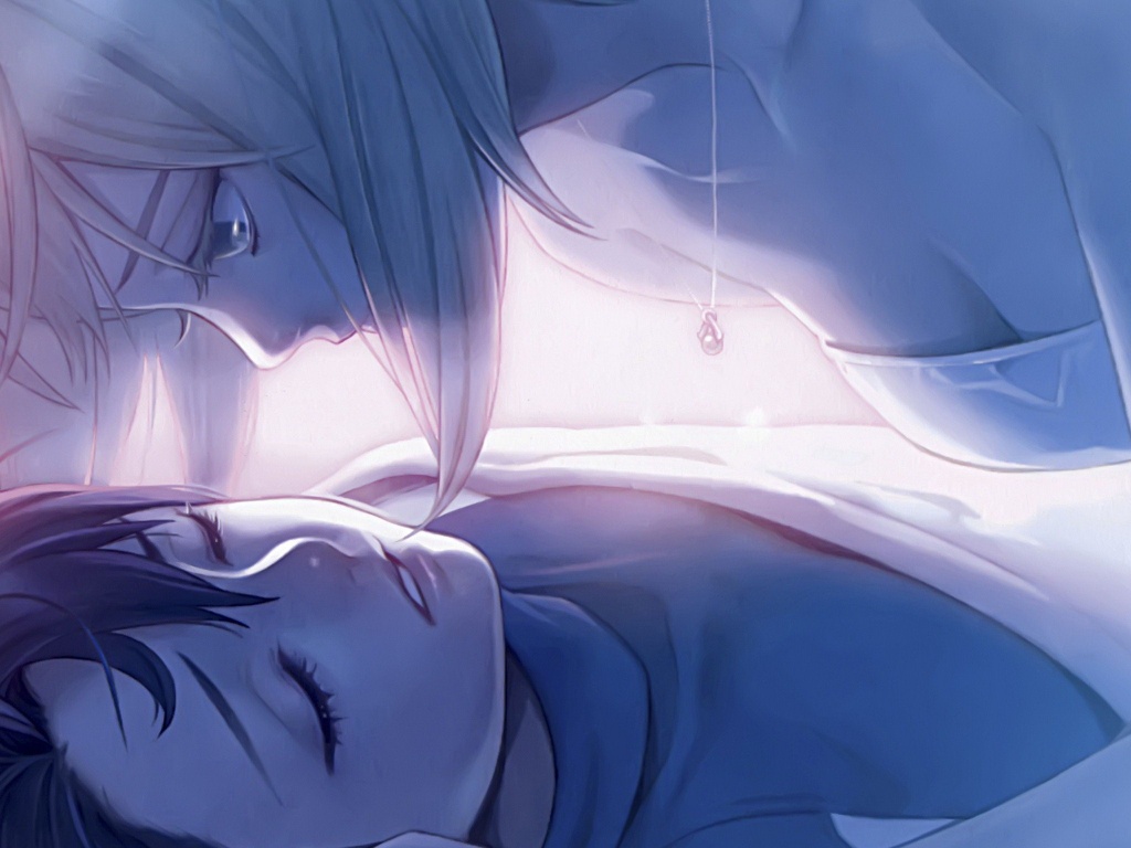 За секунду до поцелуя обои