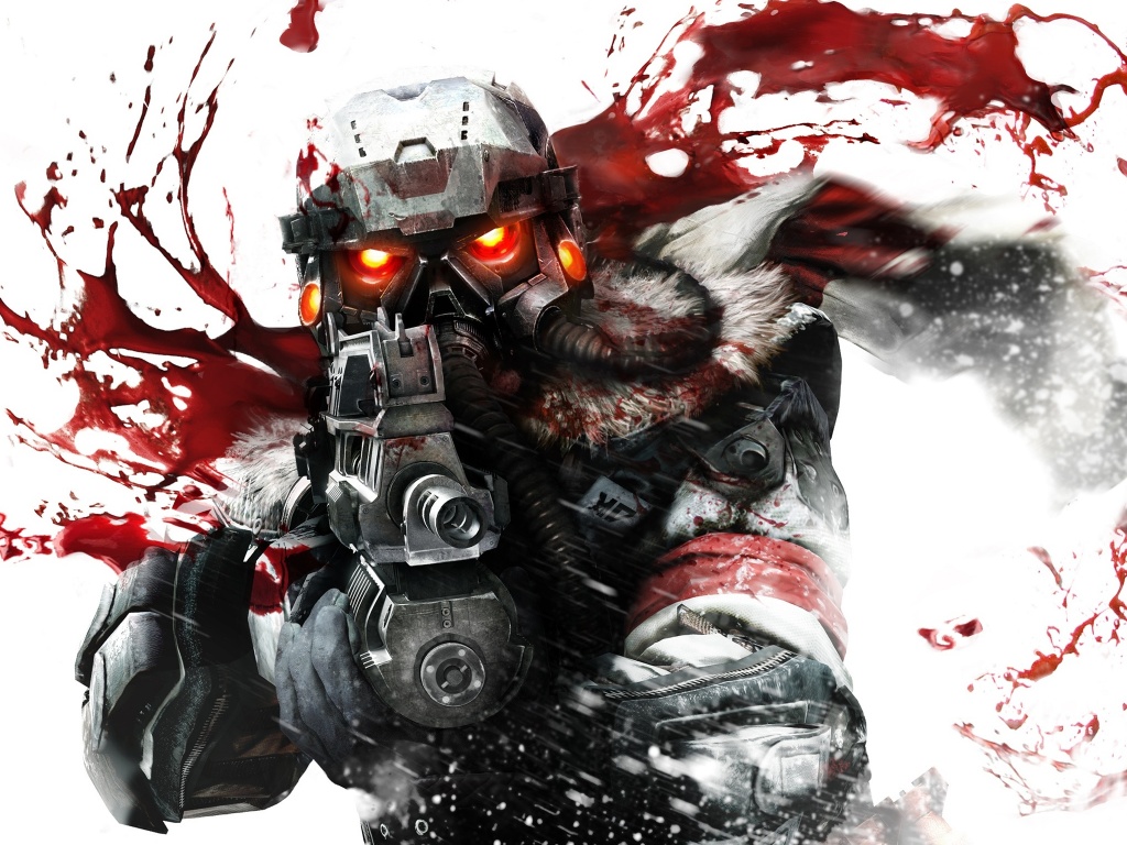 Боец в зимней форме обои