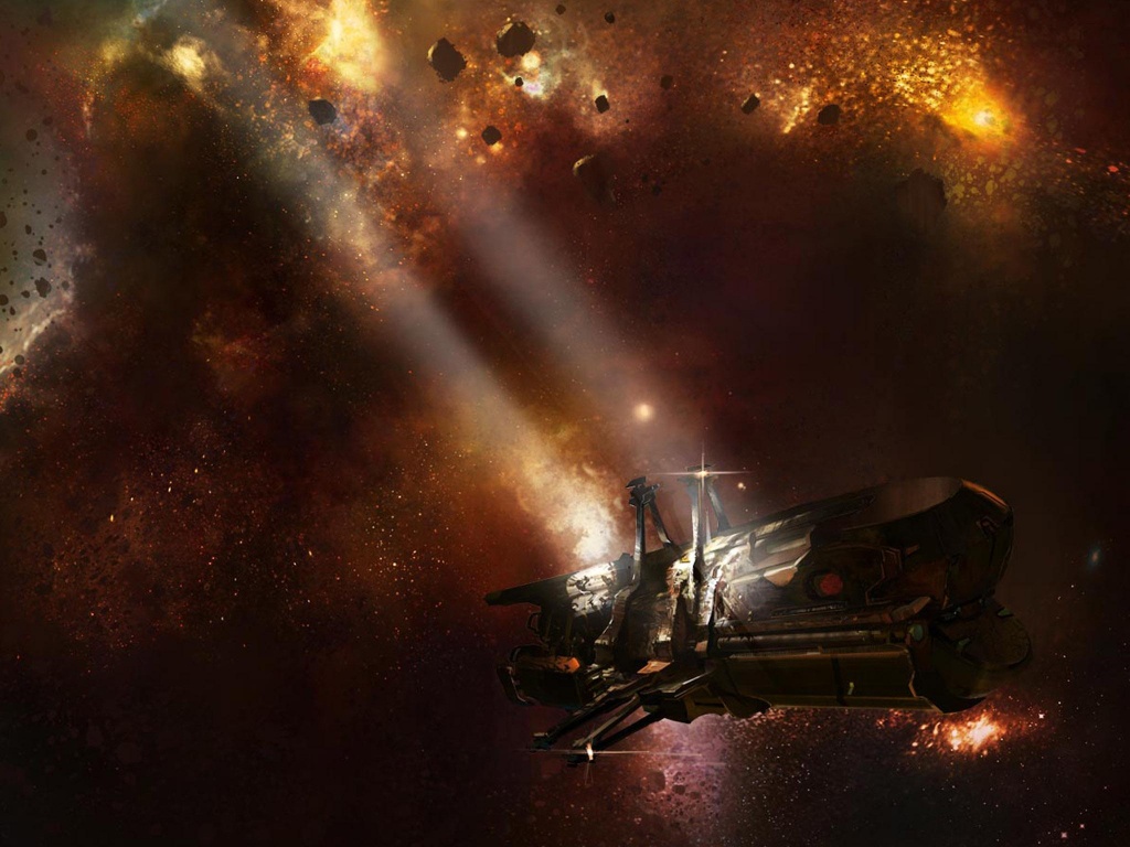 В космических глубинах обои