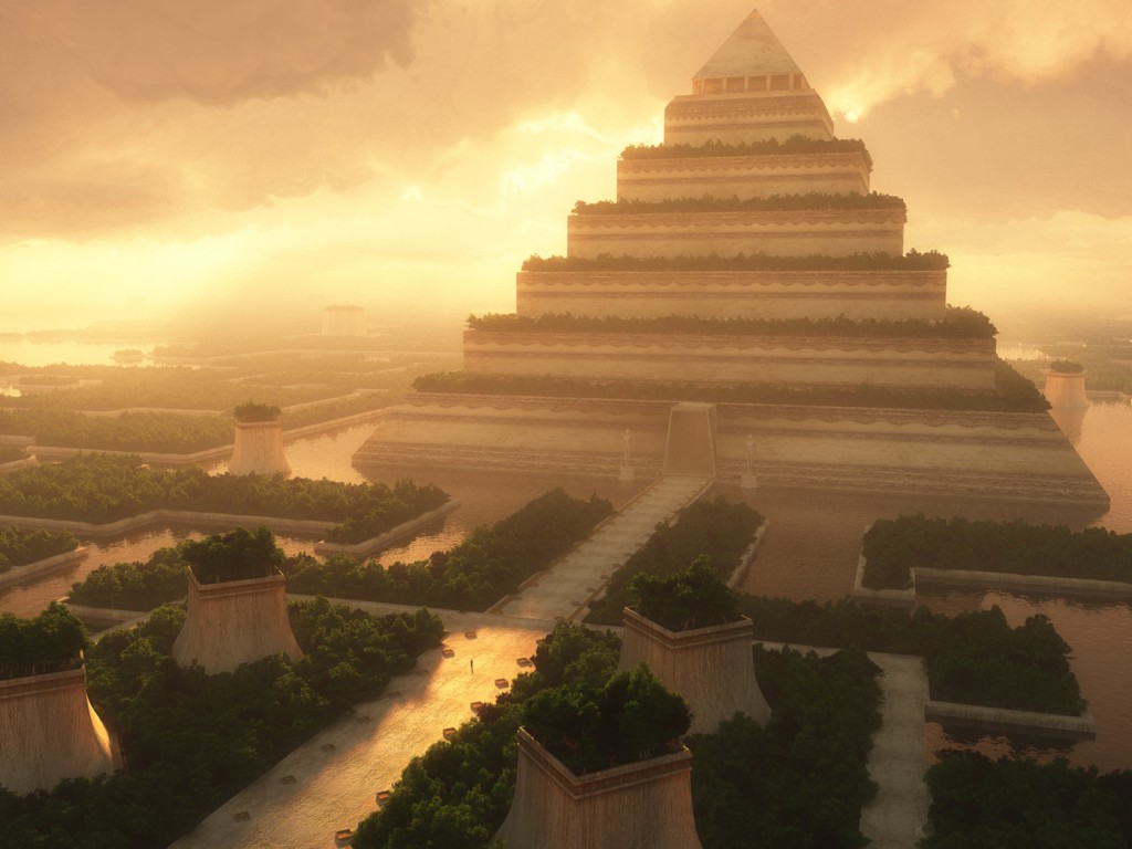 Пирамида обои