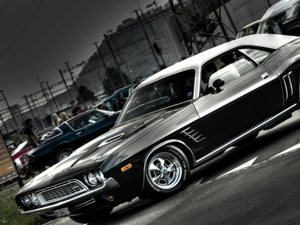 Мускулкар в стиле Mopar обои