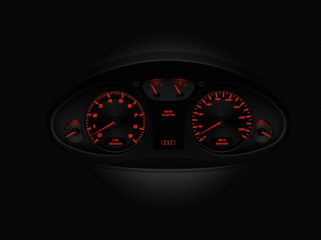 Приборная панель Audi обои