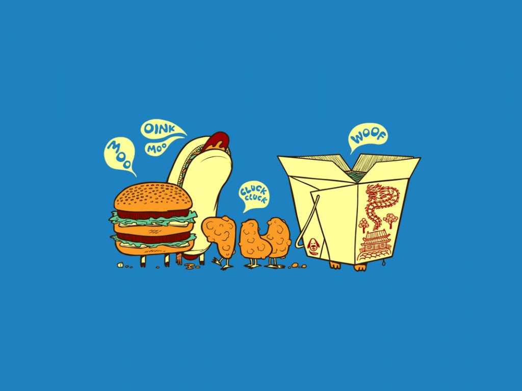 Чем была еда обои