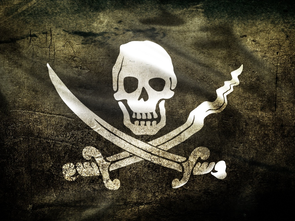Пиратский флаг обои