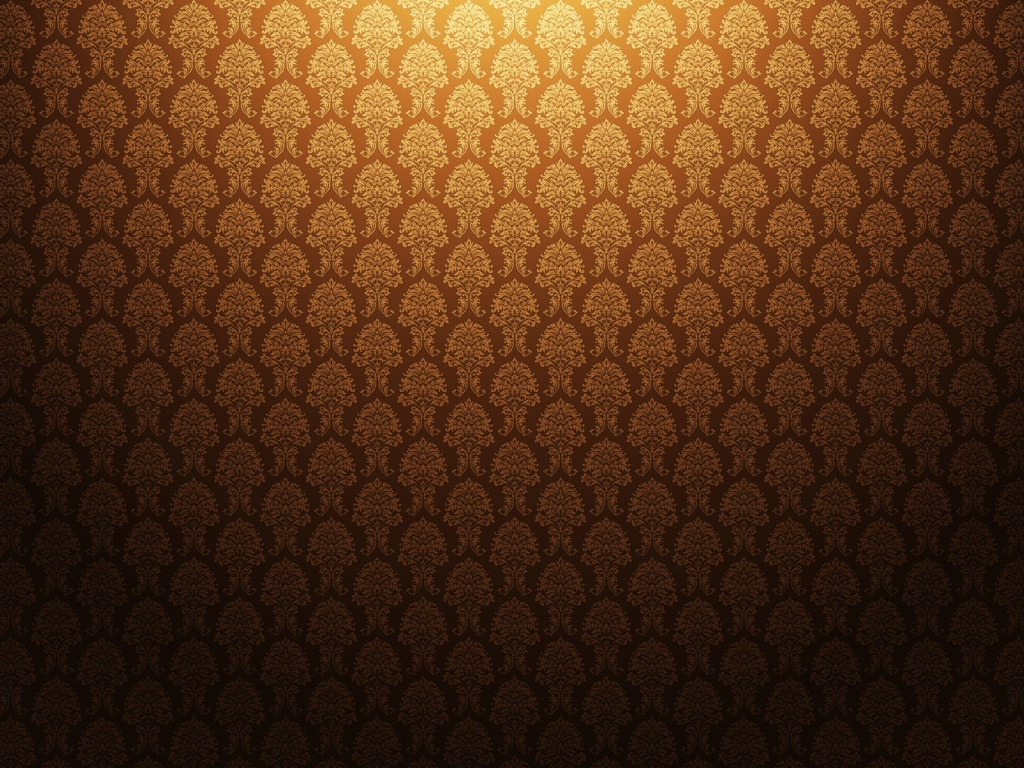 Оранжевые узоры обои