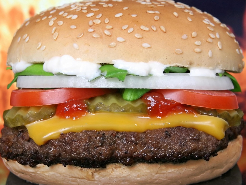 Чизбургер обои