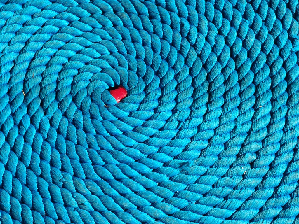 Голубой канат обои