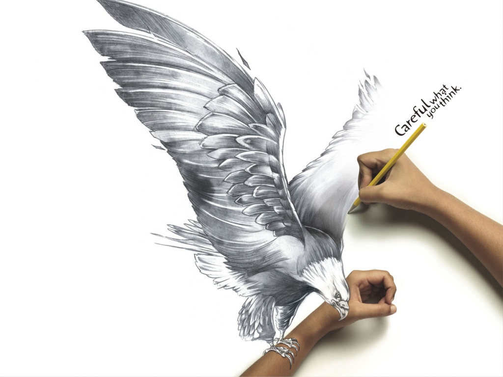 Осторожнее с тем о чем думаешь обои