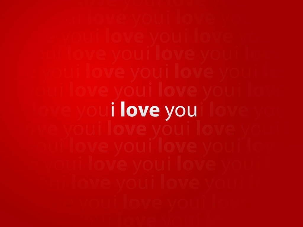 Я люблю тебя обои