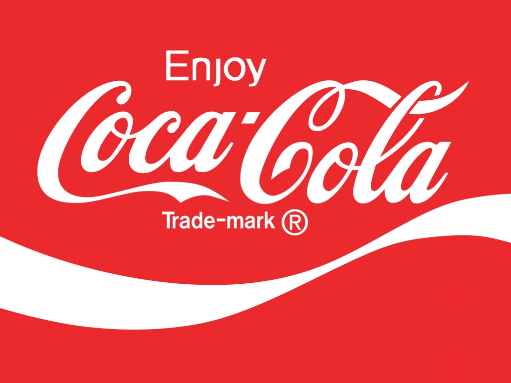Оригинальный логотип Coca-Cola обои
