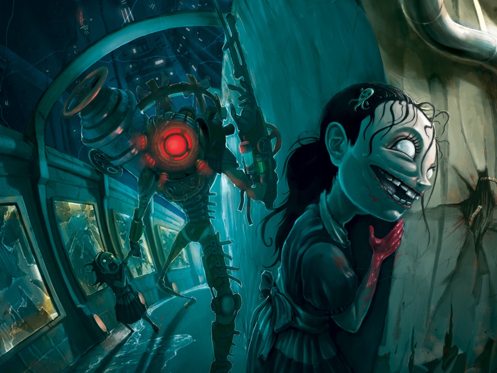 Фанарт Bioshock обои
