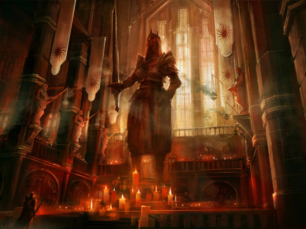 Алтарь из Dragon Age обои