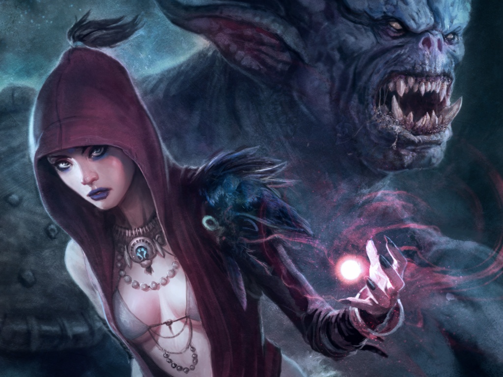 Морриган и порождение тьмы обои