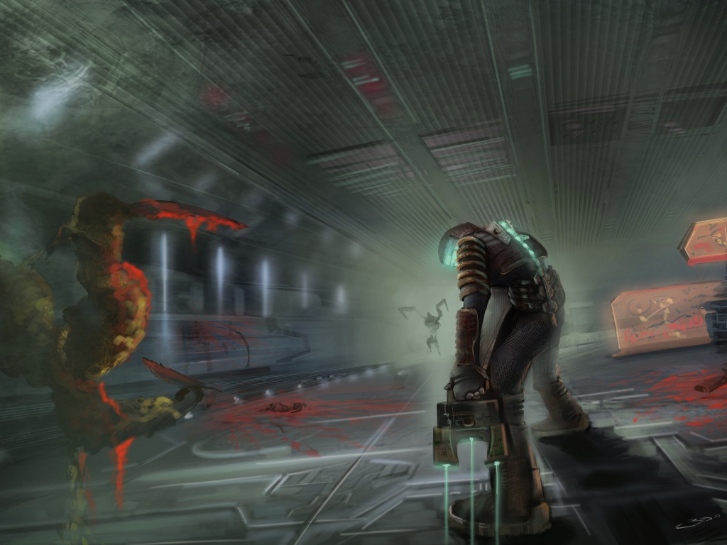 Фан арт Dead Space обои