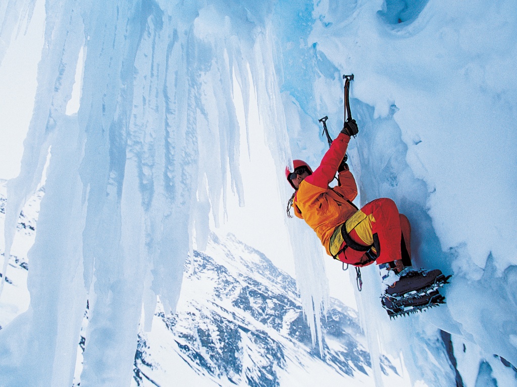 Альпинист обои