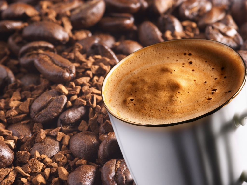 Кружка заварного кофе обои