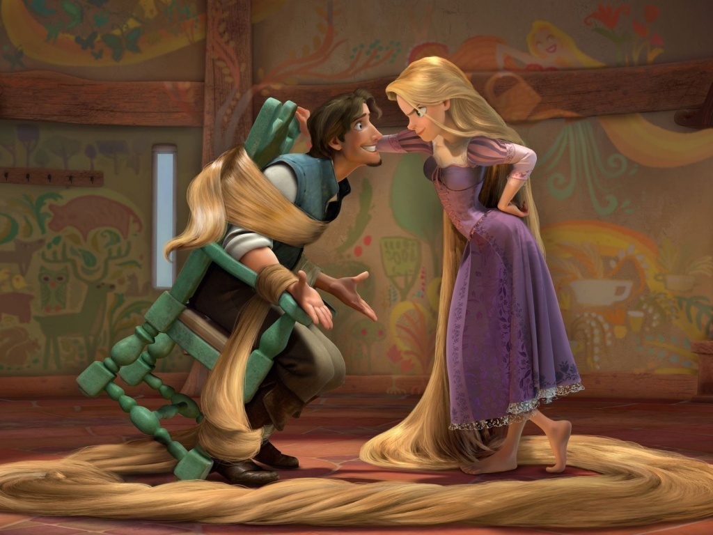 Рапунцель обои